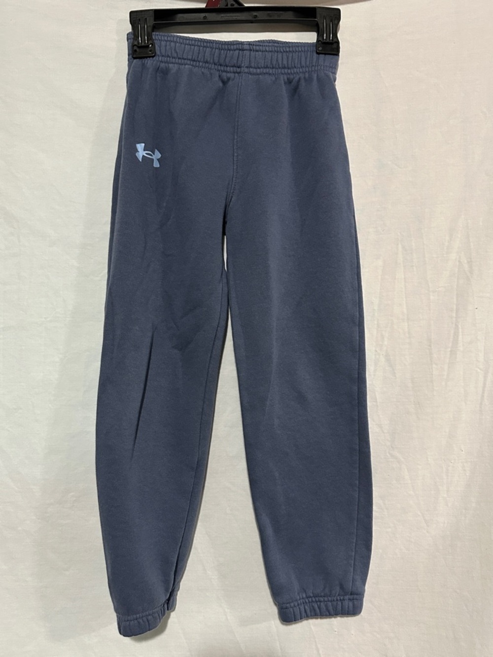 Under Armour Blue Slate Kids Fleece Joggers size 7